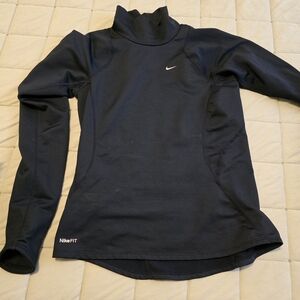 Nike Women's Black Long Sleeve Top